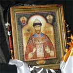 В Угличе побывала мироточивая икона Царя Николая